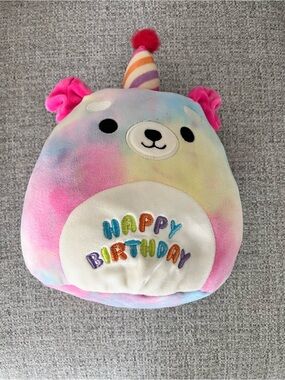 Squishmallows Happy Birthday Delenne Plush